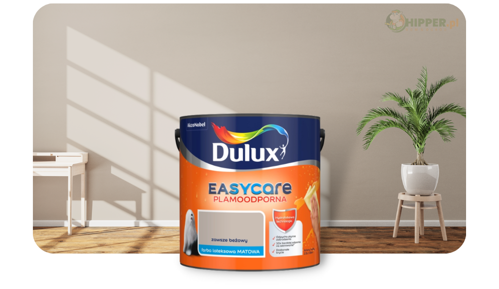 4 DULUX EASYCARE ZAWSZE BEŻOWY 2.5L FARBA LATEKSOWA